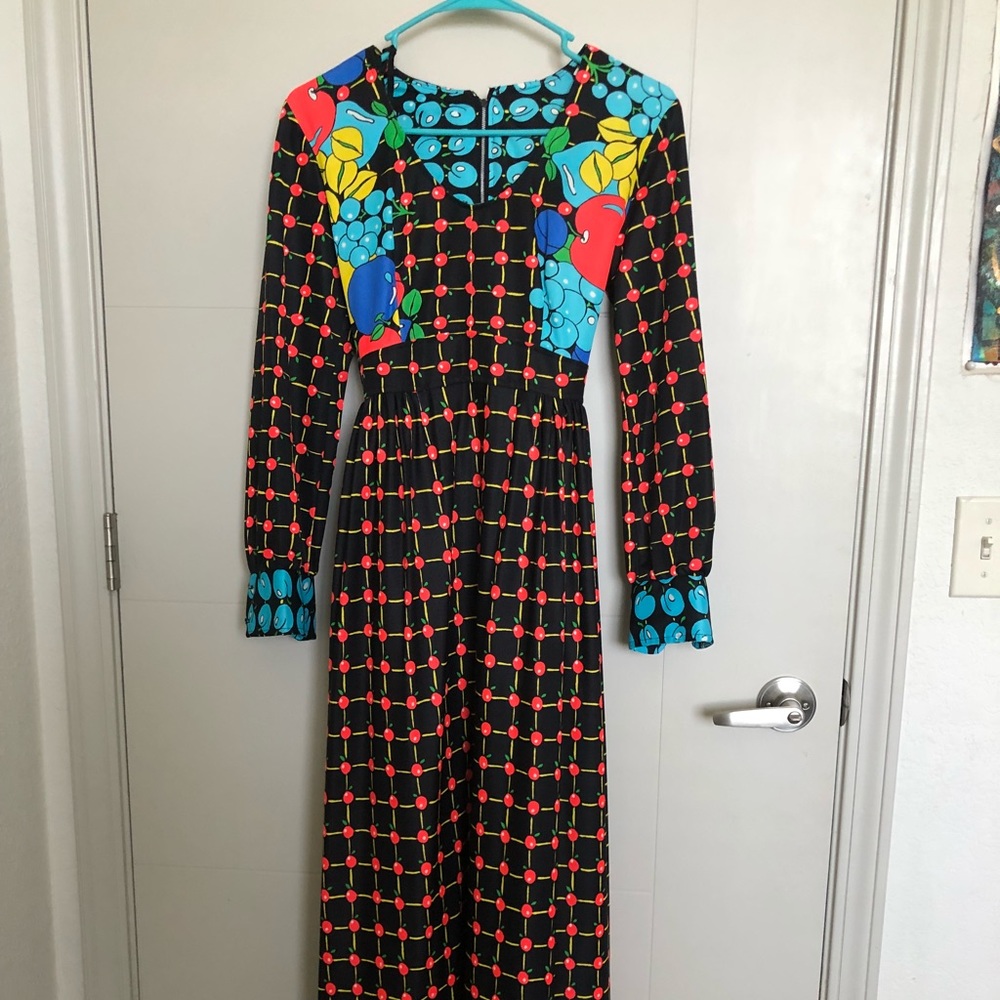 Homemade VINTAGE 70s style dress!